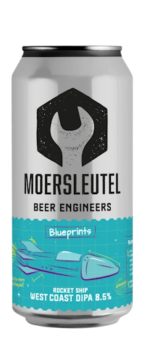 Blik Moersleutel bier: Rocket Ship