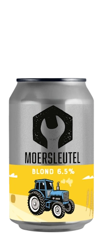 Blik Moersleutel Blond bier