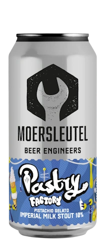 Blik Moersleutel bier: Pistachio Gelato Stout