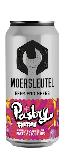 Blik Moersleutel bier: Vanilla Glazed Éclair