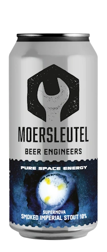 Blik Moersleutel bier. Supernova